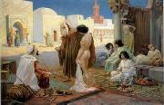 unknow artist Arab or Arabic people and life. Orientalism oil paintings 15 Germany oil painting artist